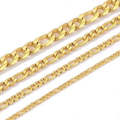 Collier Chaîne Figaro pour Femme et Homme