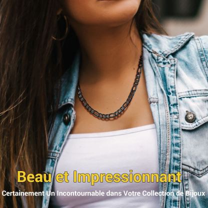 Chaîne Maille Figaro Cubaine pour Femme