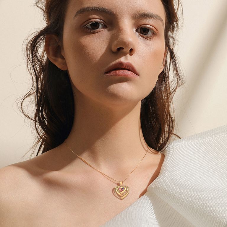 Collier Cœur Personnalisé 