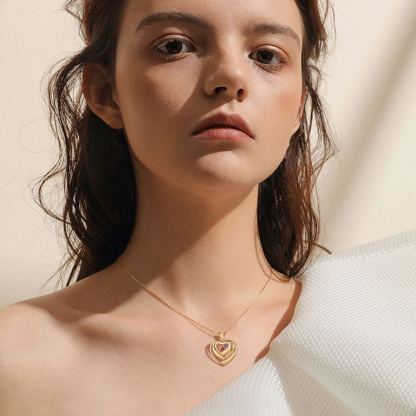 Collier Cœur Personnalisé 