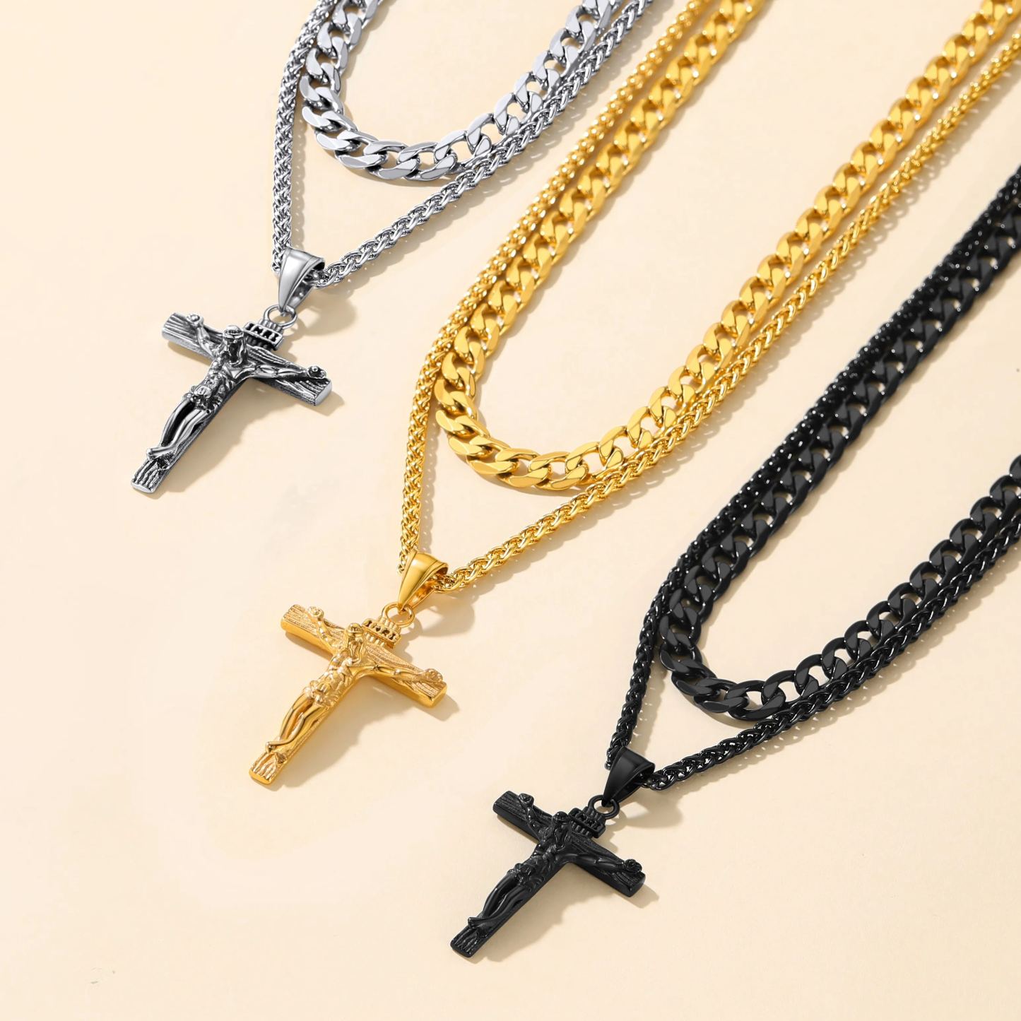 Collier Croix Catholique collection