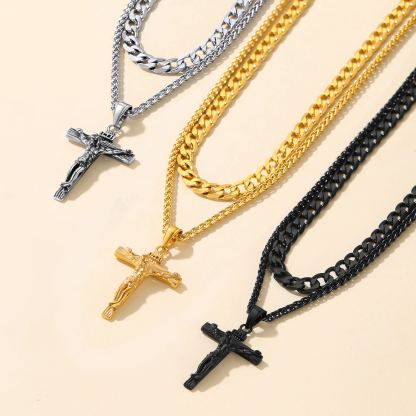 Collier Croix Catholique collection