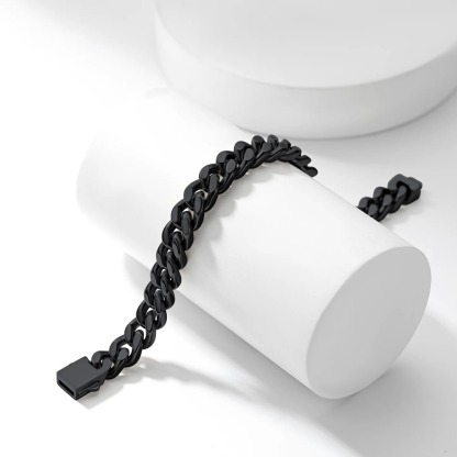Bracelet Chaîne Cuban Personnalisé pour Homme