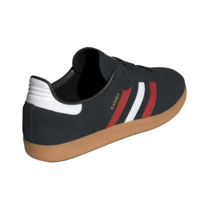 adittgdas Men's Samba OG Core Black/Better Scarlet/Gum