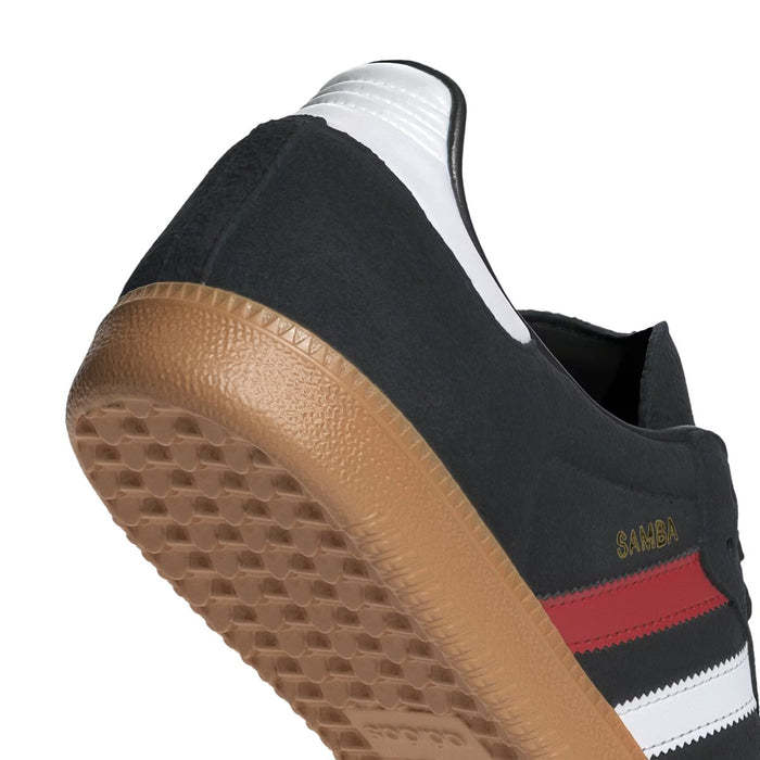 adittgdas Men's Samba OG Core Black/Better Scarlet/Gum