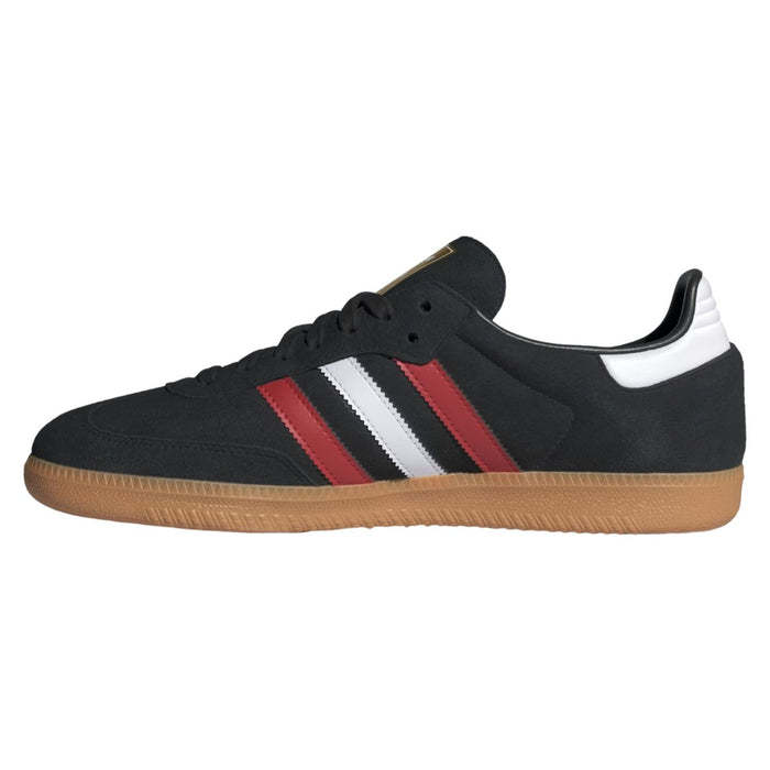 adittgdas Men's Samba OG Core Black/Better Scarlet/Gum