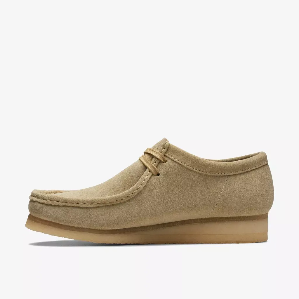 WALLABEE PALE LIME SUEDE