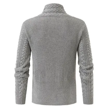 2025 TNF® - Warm Men Turtleneck Pullover Sweater