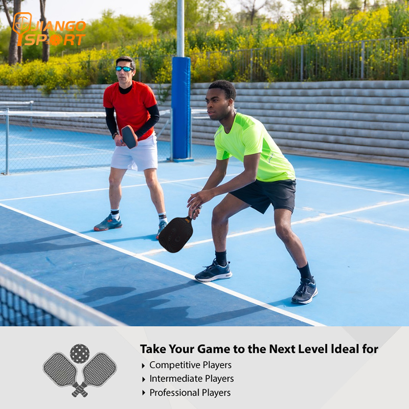 Elite T700 Carbon Fiber HBX8.8 PickleBall Paddle -JiangoSport