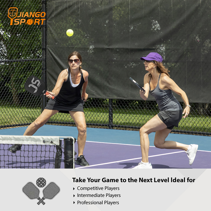 Attack 3K T700 Carbon Fiber PickleBall Paddle Set（16MM）