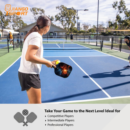 Premium Fiberglass SV-LTE Pickleball Paddle Set (16MM)