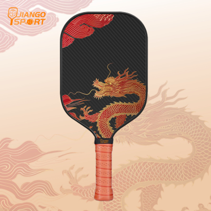 Thermoformed T700 RAW-3K Carbon Fiber Pro Series PickleBall Paddle