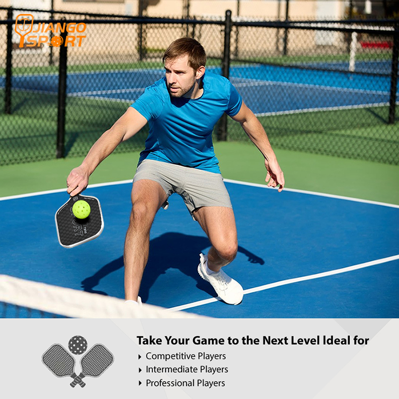 Pro T700 Series RAW 12K Carbon Fiber PickleBall Paddle