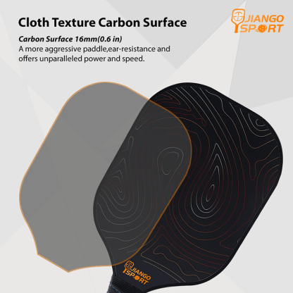 Elite T700 Carbon Fiber HBX8.8 PickleBall Paddle -JiangoSport