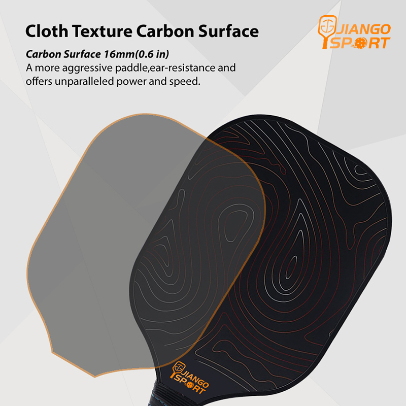 Elite T700 Carbon Fiber HBX8.8 PickleBall Paddle Set (16MM)