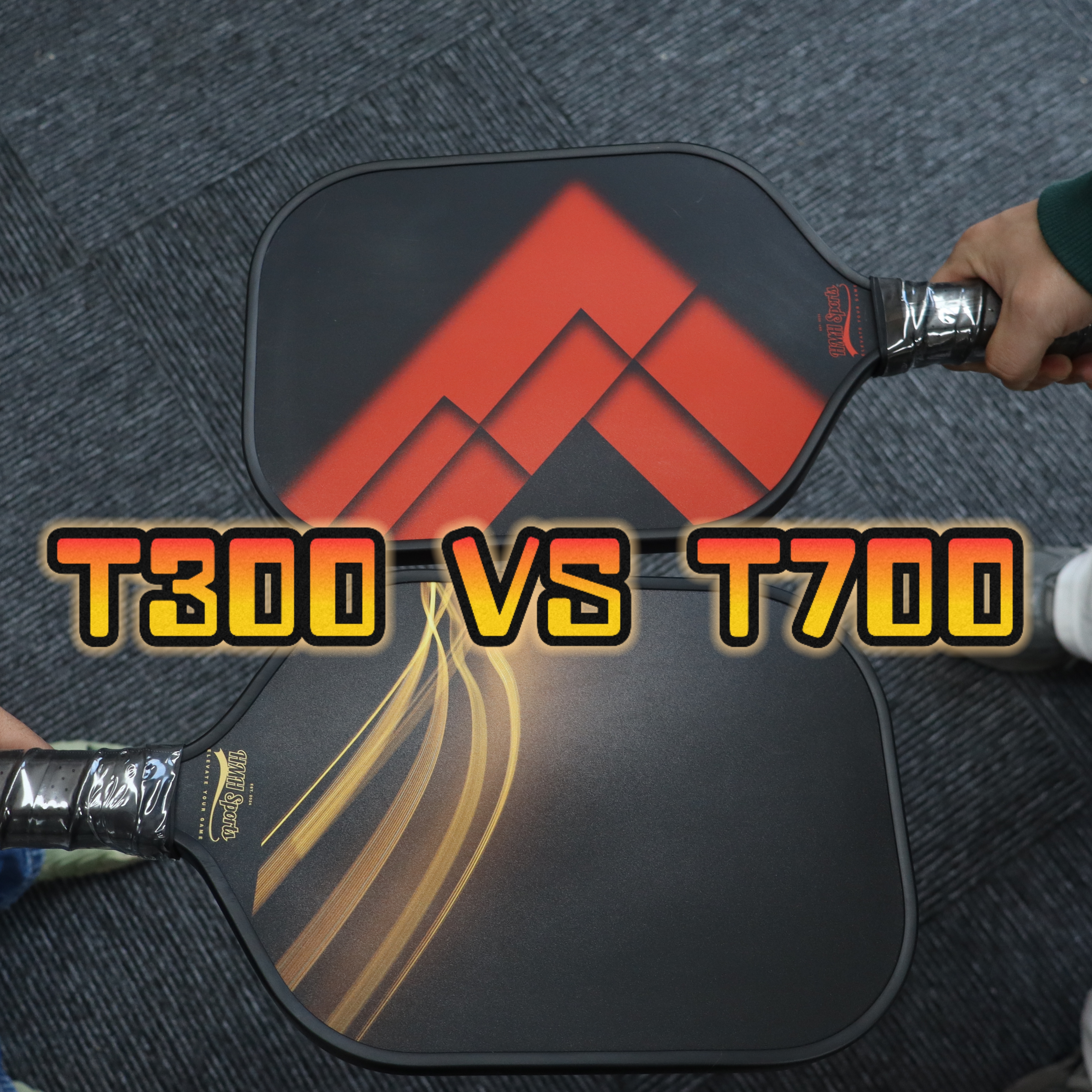 T300 vs T700 Carbon Fiber Pickleball Paddle: Which One is Better?-JiangoSport