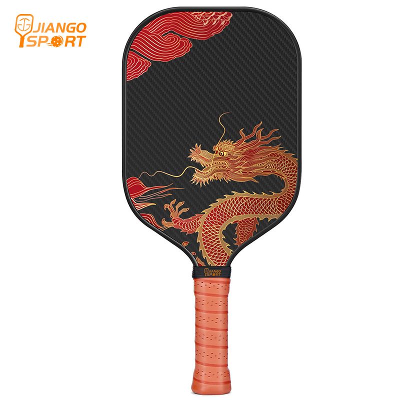 Thermoformed T700 RAW-3K Carbon Fiber Pro Series PickleBall Paddle