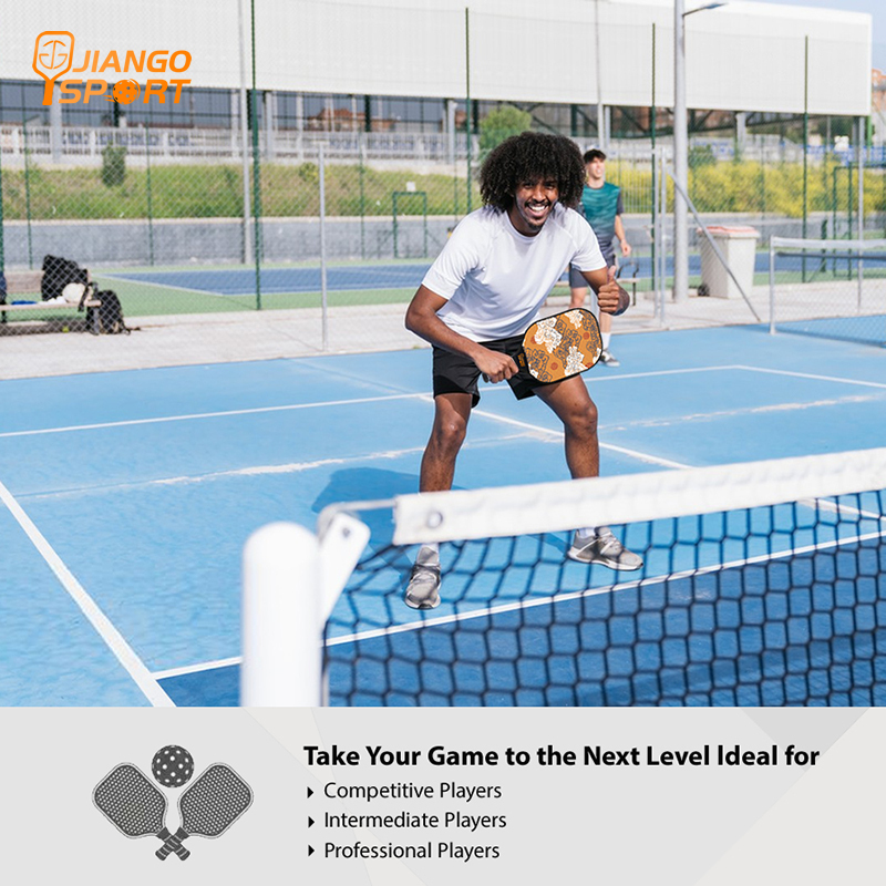 Thermoformed One-piece T700 Carbon Fiber PickleBall Paddle (16MM)