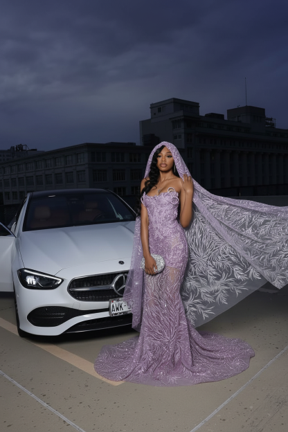 Silver Sparkle Beaded Mermaid Court Train Sweetheart Sleeveless Prom Dresses