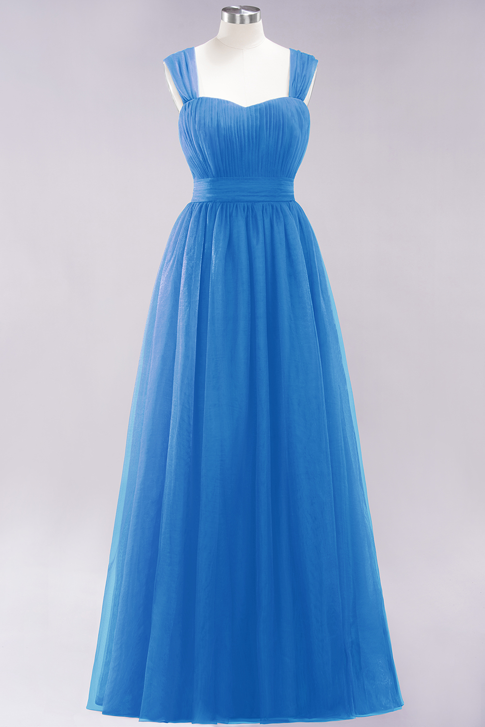 BMbridal Gorgeous Sweetheart Straps Ruffle Burgundy Bridesmaid Dresses Online-BMbridal