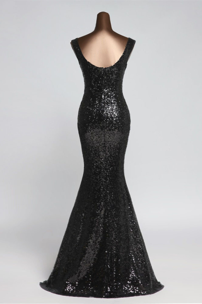 BMbridal Affordable V-Neck Pink Mermaid Prom Dresses with Front-Slit Online