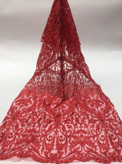 BMbridal Long Sleeves Burgundy Prom Dress Sequins Mermaid Online
