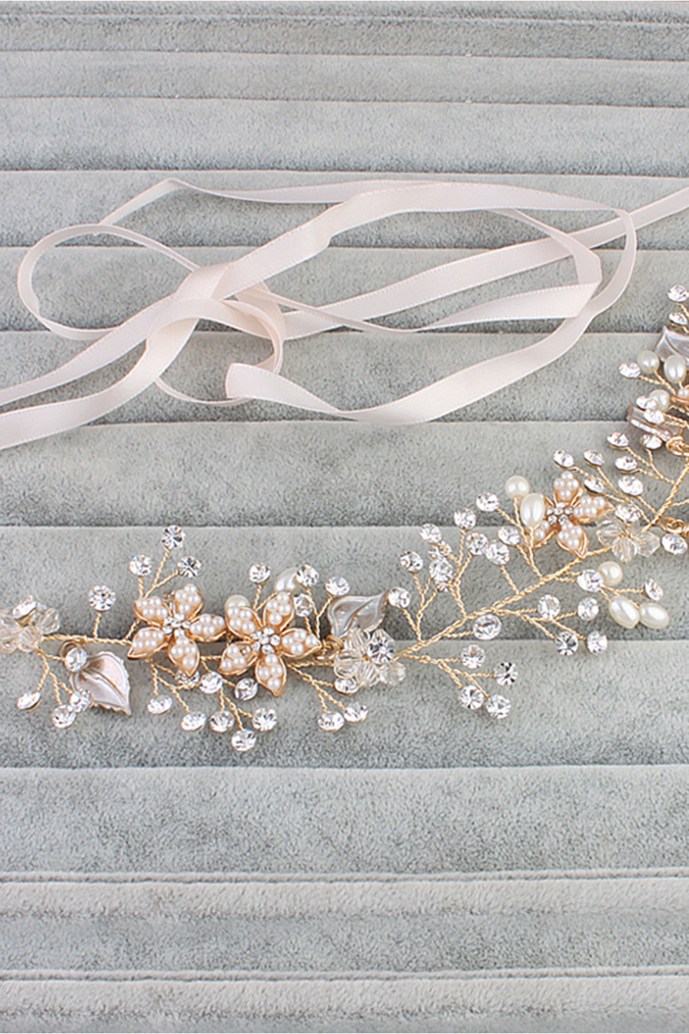 BMbridal Elegant Alloy Imitation Pearls Special Occasion Party Headbands Headpiece with Rhinestone-BMbridal