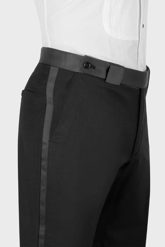 White Jaquard Peaked Lapel Double Breasted Wedding Men Suits-BMbridal