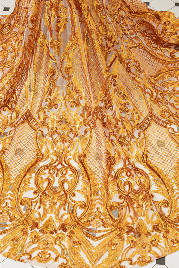 Bmbridal Off-the-Shoulder Gold Prom Dress Mermaid Long