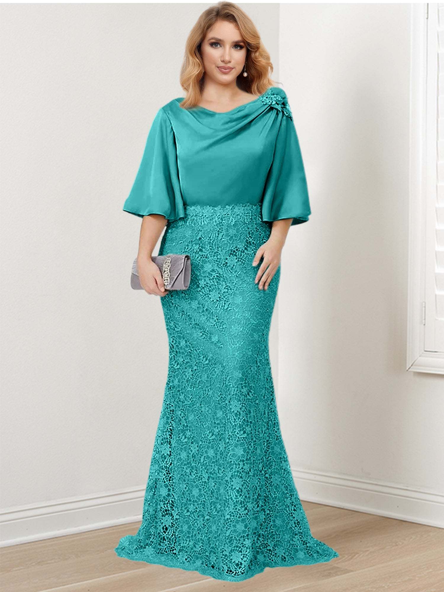 Mother of the Bride Trumpet/Mermaid Dresses Featuring Applique