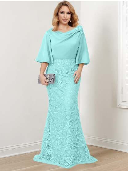 Mother of the Bride Trumpet/Mermaid Dresses Featuring Applique