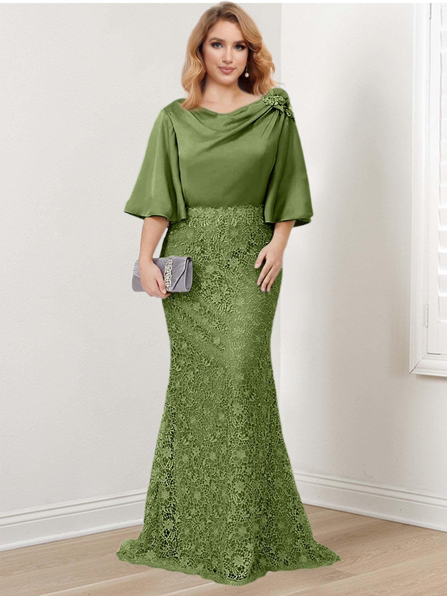 Mother of the Bride Trumpet/Mermaid Dresses Featuring Applique