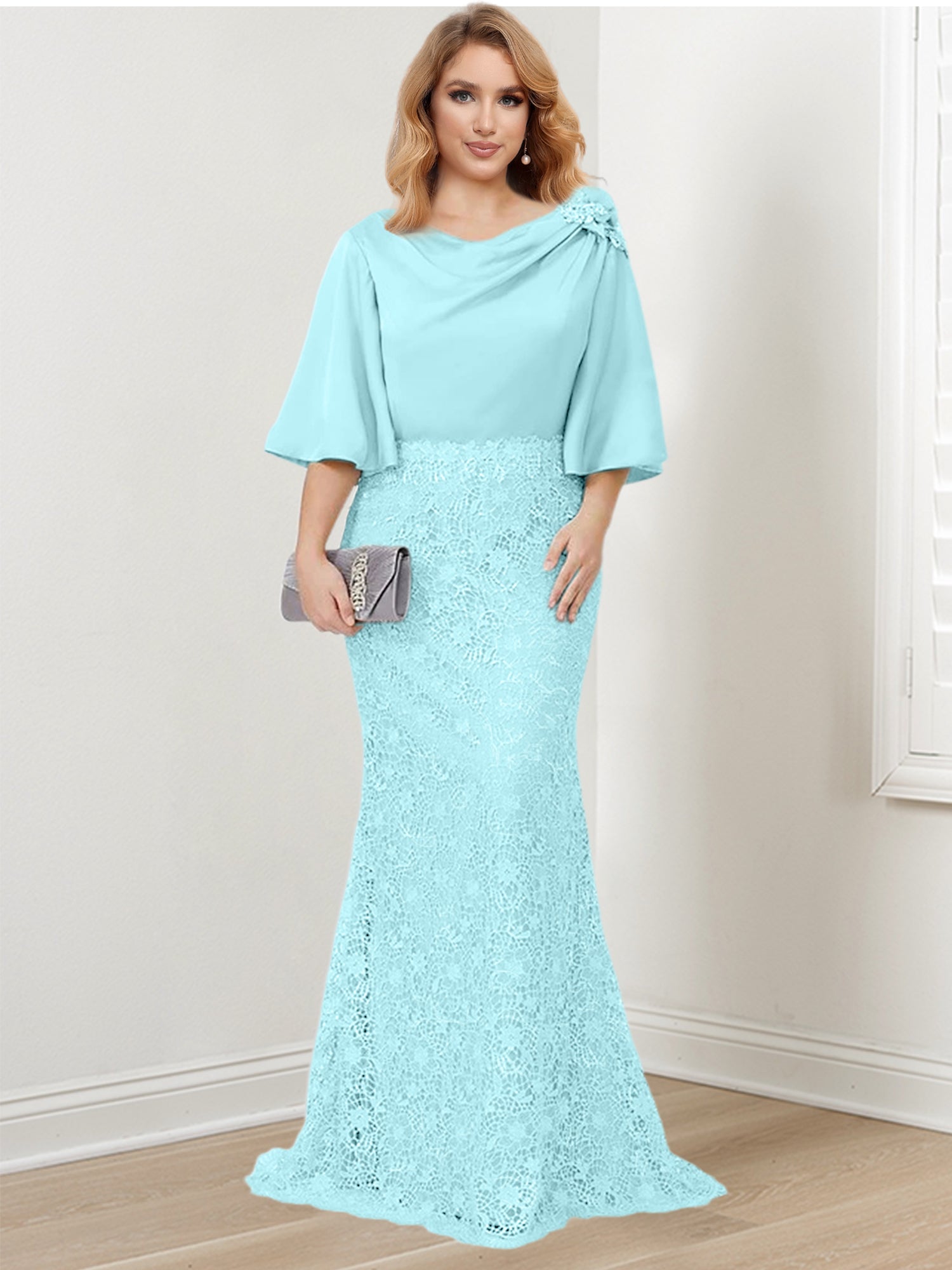 Mother of the Bride Trumpet/Mermaid Dresses Featuring Applique