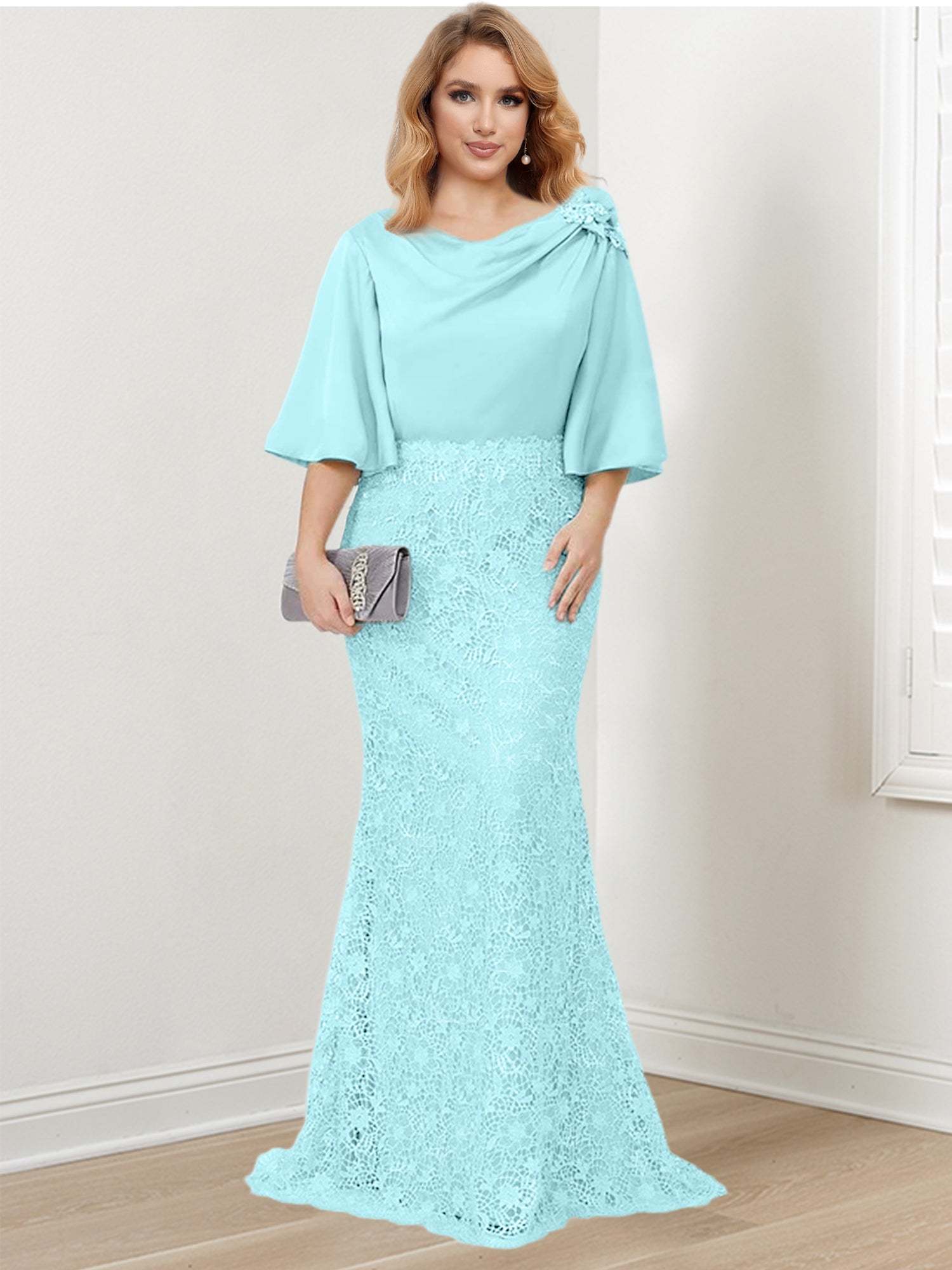 Mother of the Bride Trumpet/Mermaid Dresses Featuring Applique
