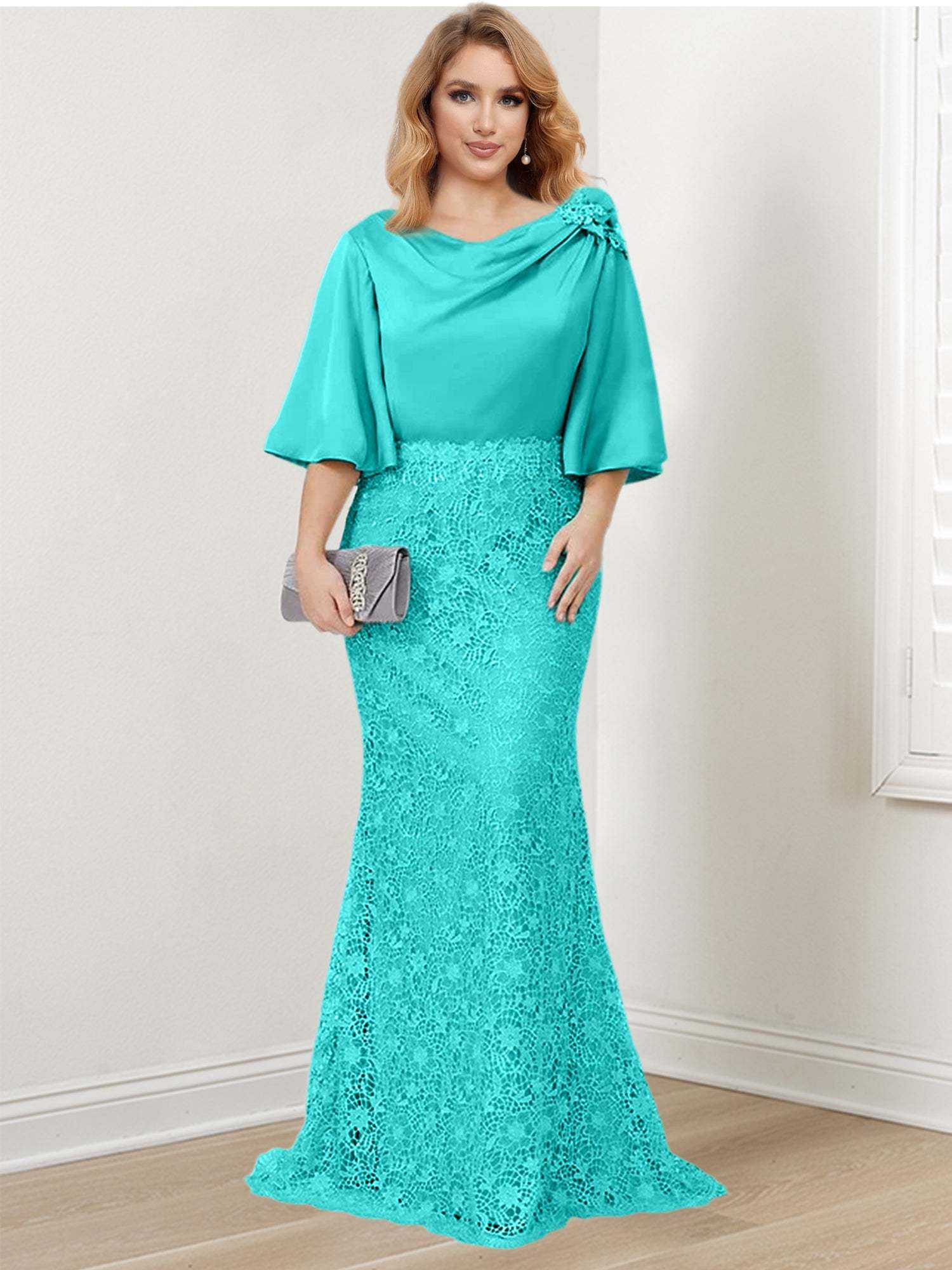 Mother of the Bride Trumpet/Mermaid Dresses Featuring Applique