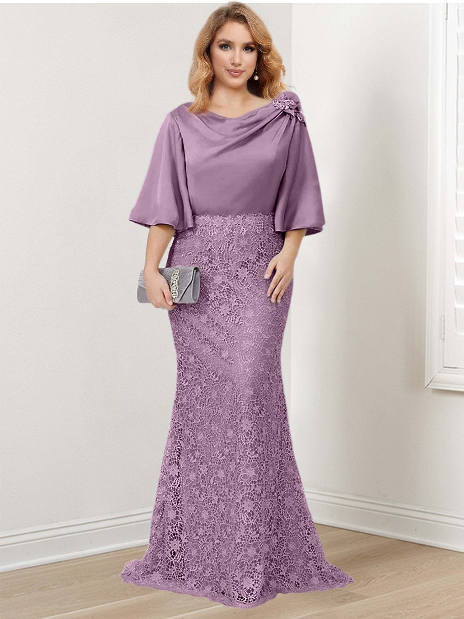 Mother of the Bride Trumpet/Mermaid Dresses Featuring Applique