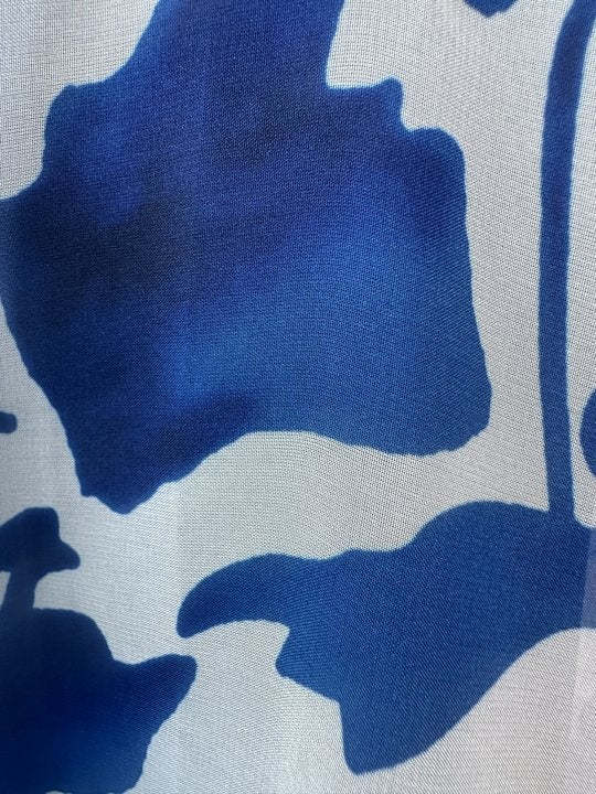 Princess A-Line V-Neck Floral Mother of the Bride Dress with 3/4 Sleeves and Ankle Length-BMbridal