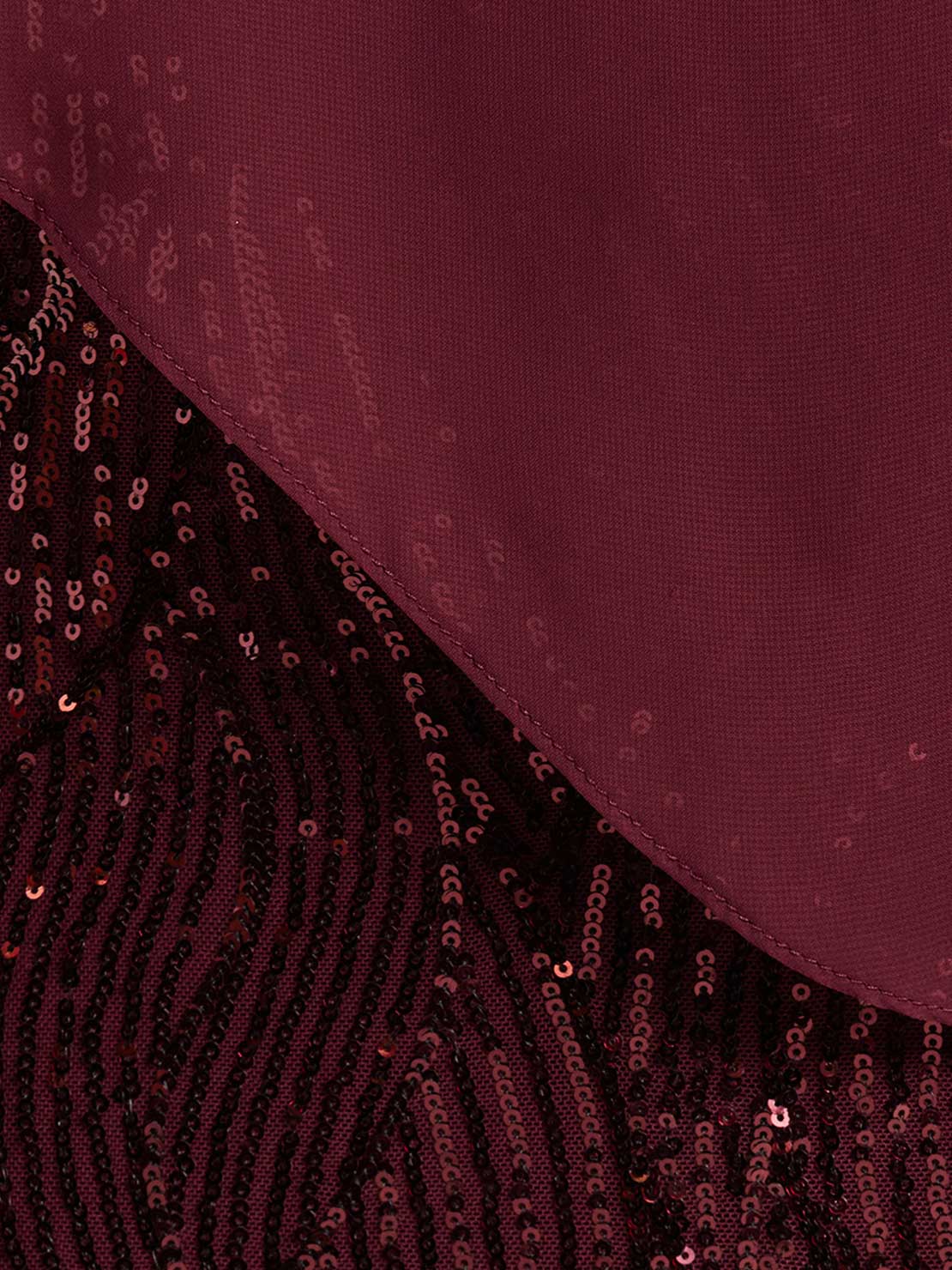 Plus Size Sequined A-Line Mother of the Bride Dress with Scoop Neck and Half Sleeves-BMbridal