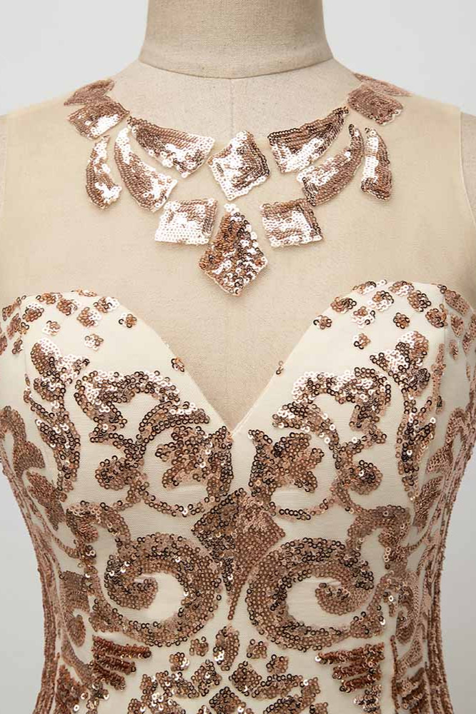 BMbridal Luxury Jewel Sleeveless Affordable Mermaid Prom Dresses with Beadings