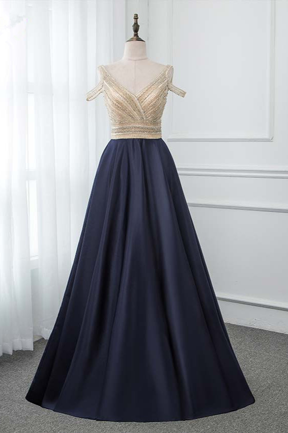 BMbridal Glamorous V-Neck Rhinestone Burgundy Mermaid Prom Dresses with Cold Sleeves Online