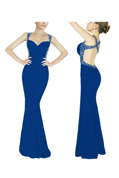 BMbridal Sexy Mermaid Sweetheart Prom Dress