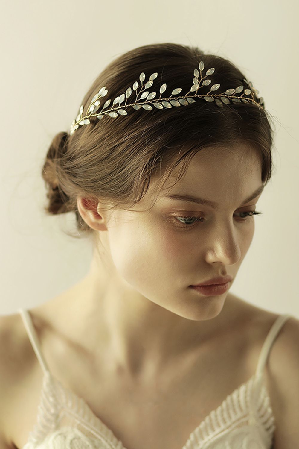 BMbridal Elegant Alloy Party Headbands Headpiece with Crystal-BMbridal