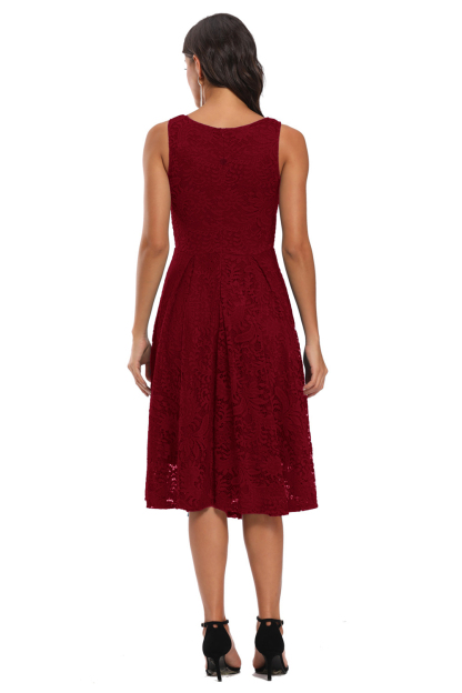 BMbridal V-Neck Sleeveless Lace Short Party Dress Online