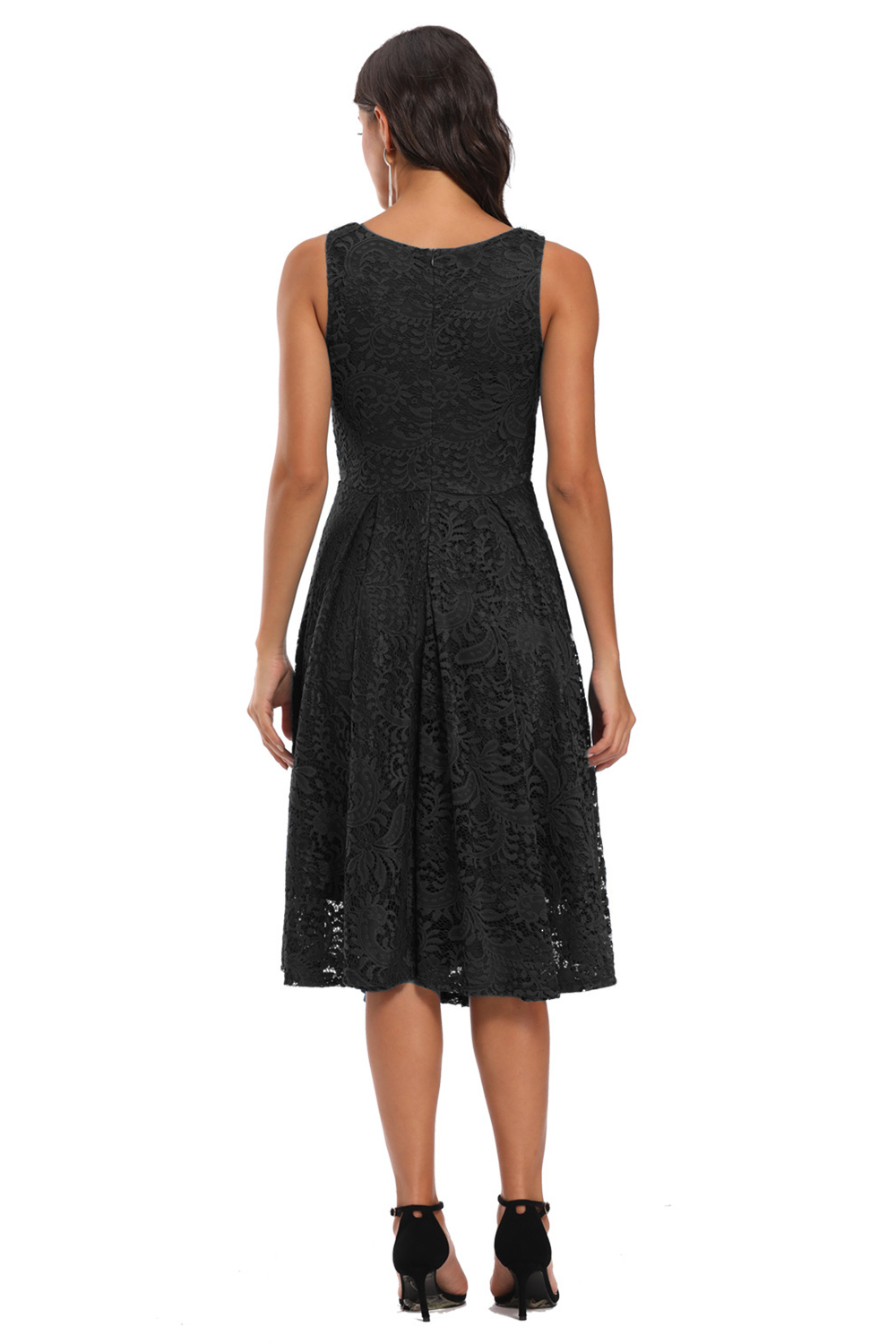 BMbridal V-Neck Sleeveless Lace Short Party Dress Online
