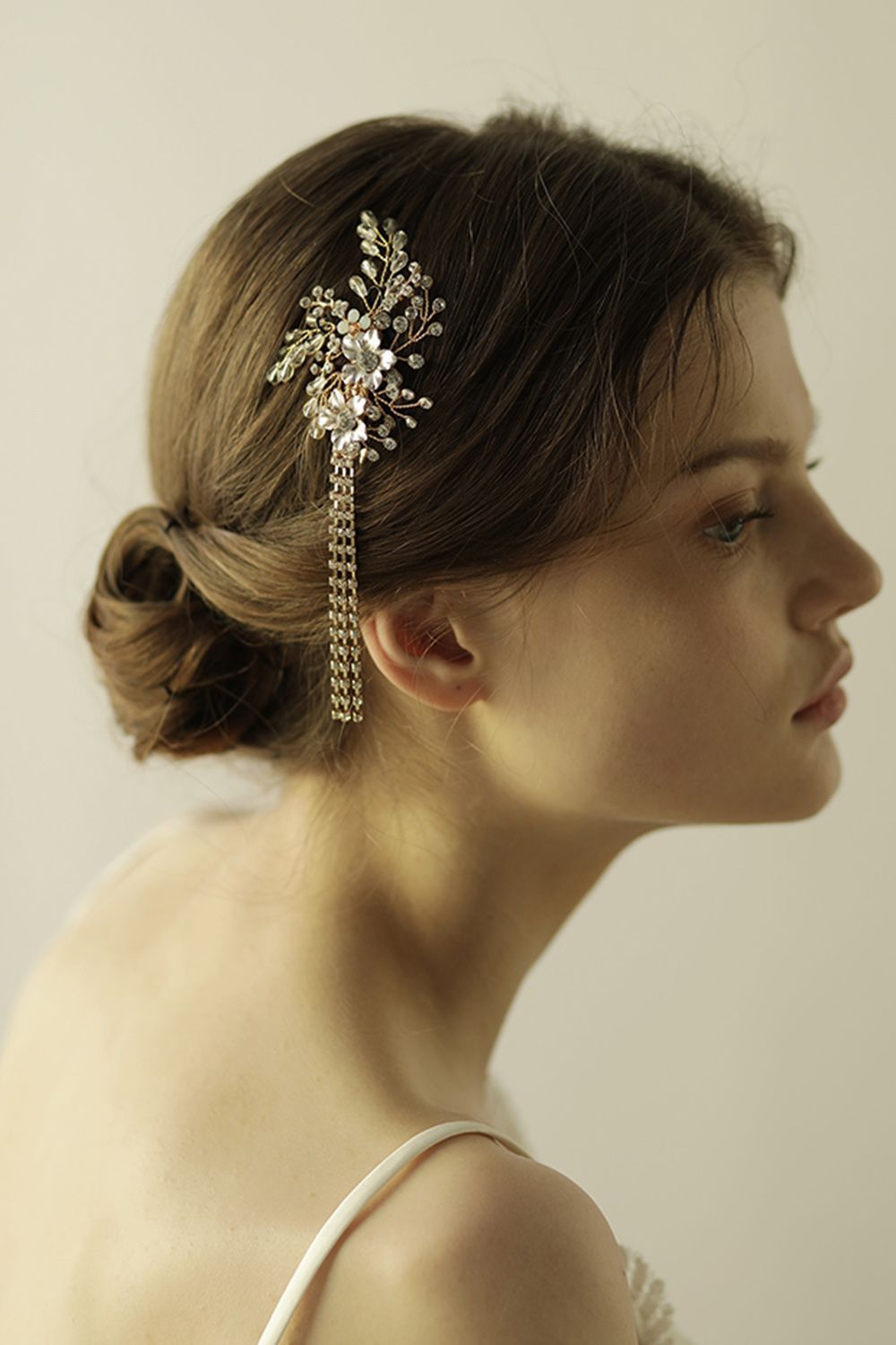 BMbridal Beautiful Alloy Special Occasion Hairpins Headpiece with Rhinestone-BMbridal