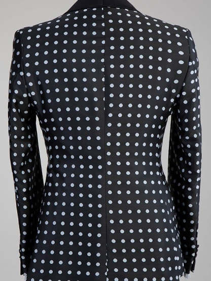 Single-Button Tailored Fit Wedding Suit For Men 3-Piece Set-BMbridal