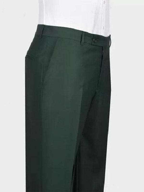 Tailored Fit Double Breasted Two-Button 2 Piece Suits For Men's Wedding And Prom In Solid Colors-BMbridal