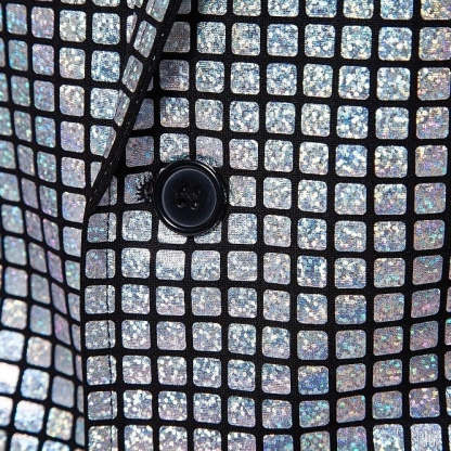 Standard Fit Punk Plaid Two-Button Prom Suit For Men��S Evening Wear-BMbridal