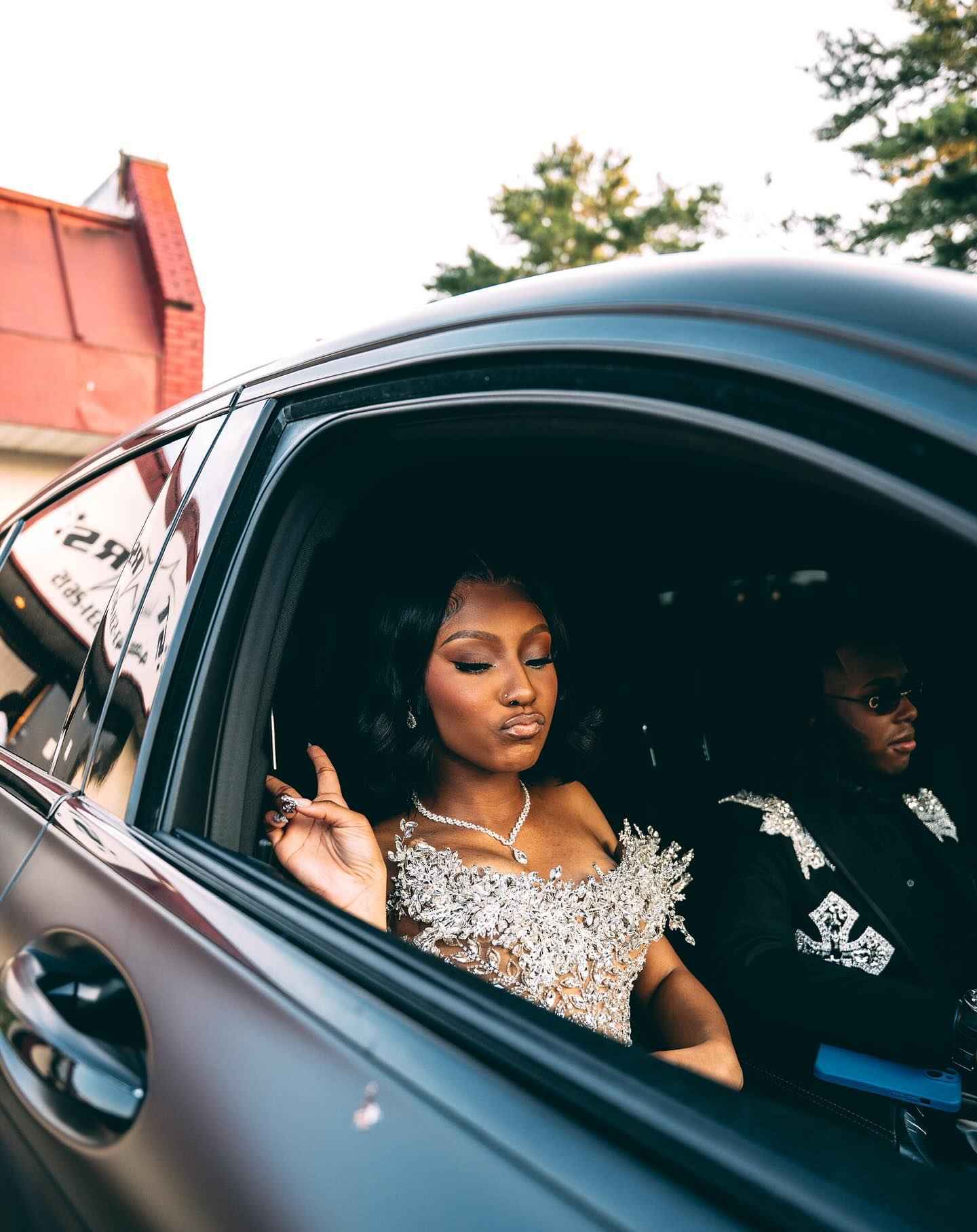 Gilded Dreams - Off-Shoulder Champagne Mermaid Dress in Shimmering Perfection