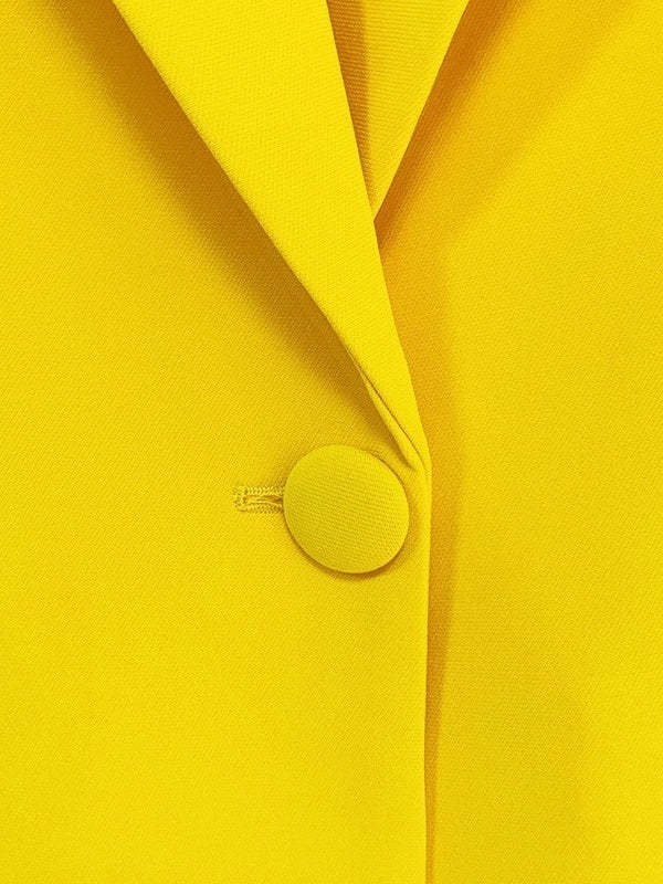 2-Piece Suit For Women With Single-Breasted Button And Peak Lapel-BMbridal